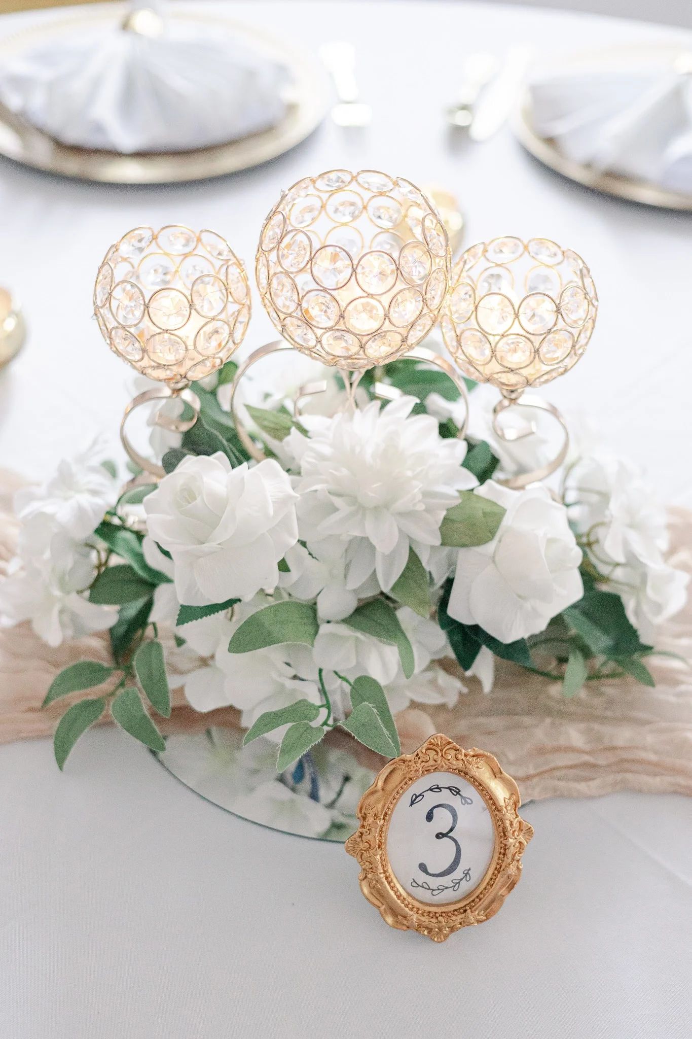 Event space in Washingtonville, NY styled for a celebration