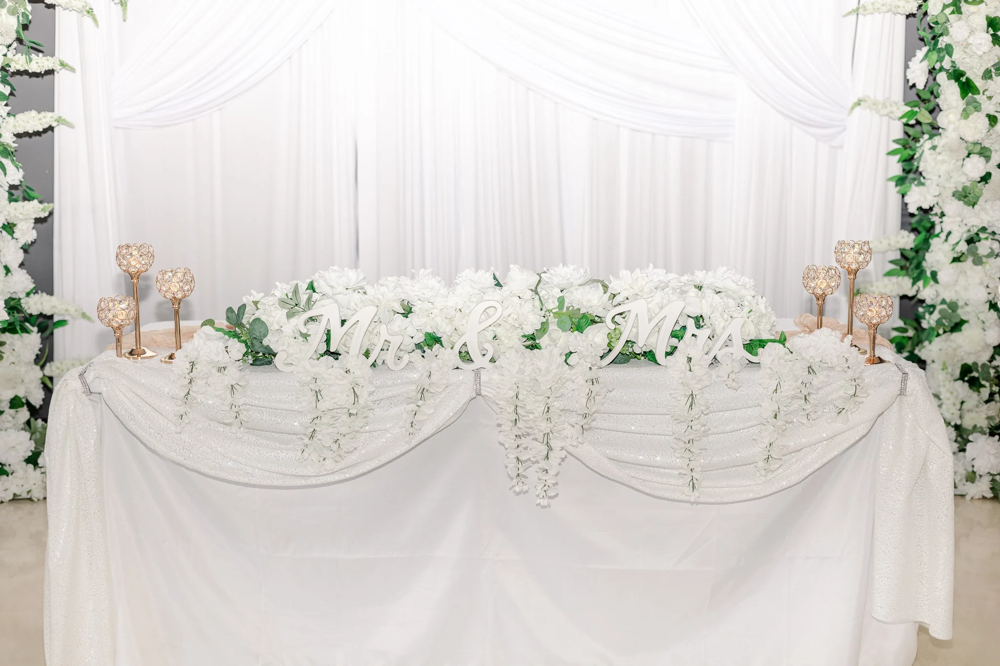 Event space in Washingtonville, NY styled for a celebration